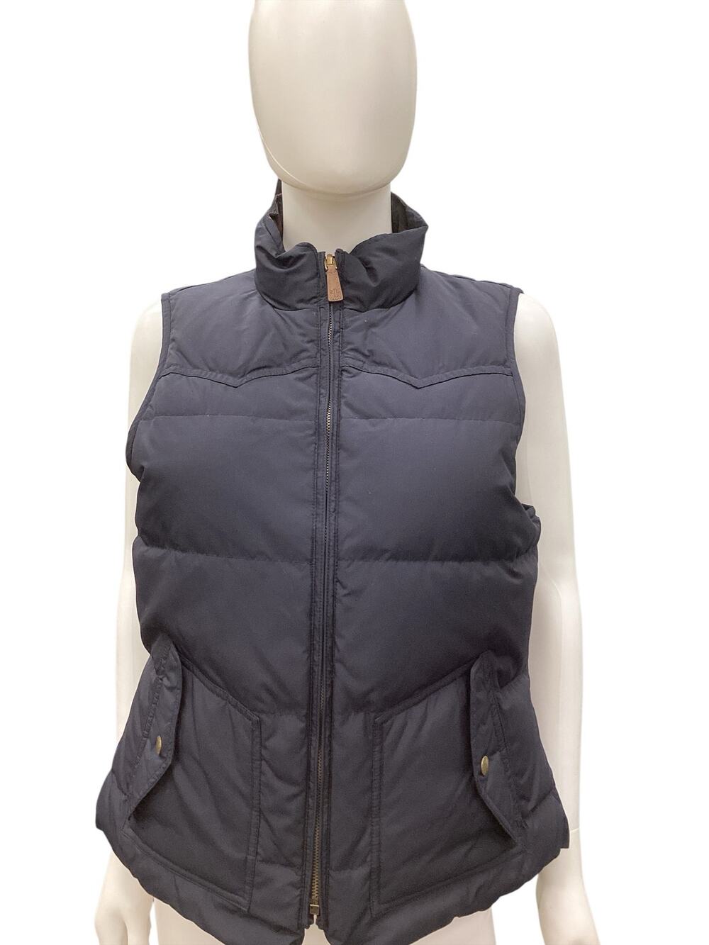 VTG Ralph Lauren Vest Women’s Size M 90’ Reversible Water Repellent Down Filling